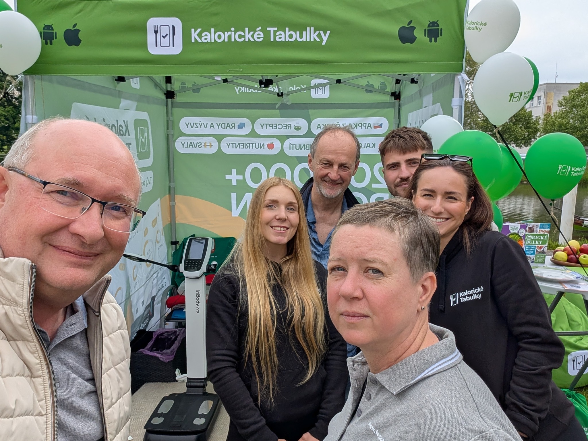 2025 dr. Střítecká - Hradecké sportovní dny ve spolupráci s Kalorickými tabulkami